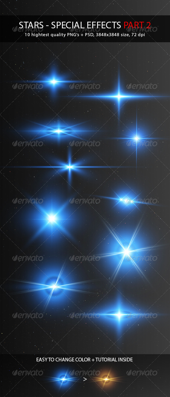 GraphicRiver Stars Special Effects Pack 2 5084391 GraphicRiver Stars Special Effects Pack 2 5084391