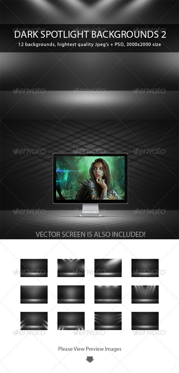 GraphicRiver Dark Spotlight Backgrounds 2 4928143 GraphicRiver Dark Spotlight Backgrounds 2 4928143