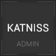 Katniss Premium Admin Template - ThemeForest Item for Sale