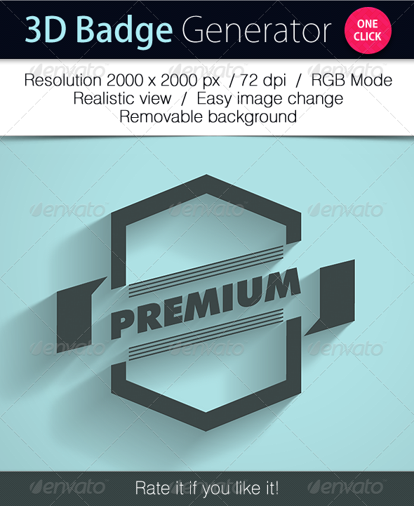 GraphicRiver Grapulo s 3D Badge Generator 5098438 GraphicRiver Grapulo s 3D Badge Generator 5098438