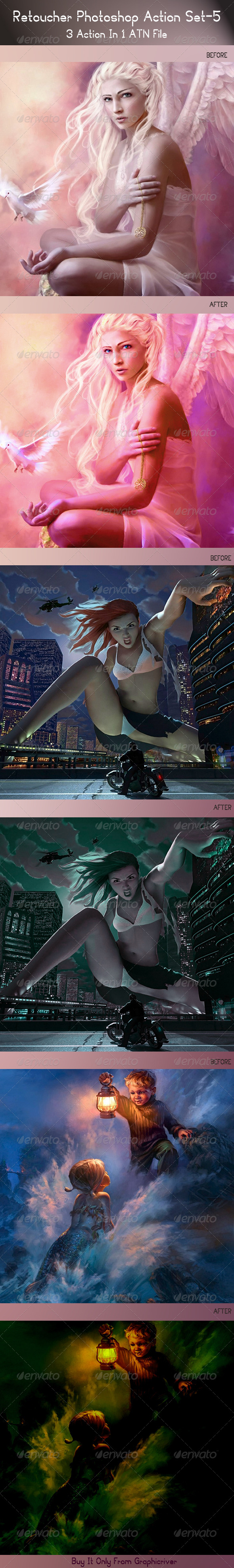 GraphicRiver Premium Retoucher Photoshop Action Set 5 5099205 GraphicRiver Premium Retoucher Photoshop Action Set 5 5099205