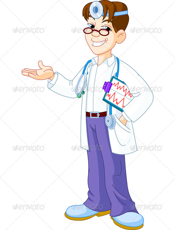 GraphicRiver Doctor with Clipboard 5100915 GraphicRiver Doctor with Clipboard 5100915