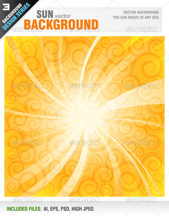 GraphicRiver Sun Background 5110807 GraphicRiver Sun Background 5110807