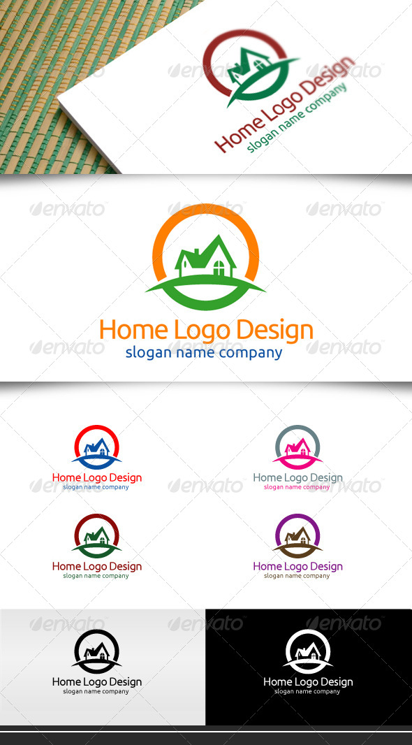 GraphicRiver Home Logo Design 5115223 GraphicRiver Home Logo Design 5115223