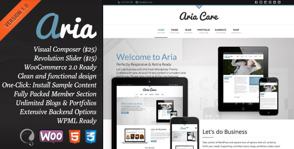 Aria ThemeForest