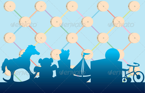 GraphicRiver Classic Toy Background 5125722 GraphicRiver Classic Toy Background 5125722