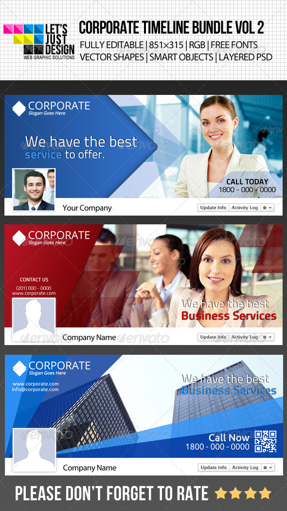 GraphicRiver Corporate Facebook Timeline Cover Bundle Vol 2 5125723 GraphicRiver Corporate Facebook Timeline Cover Bundle Vol 2 5125723