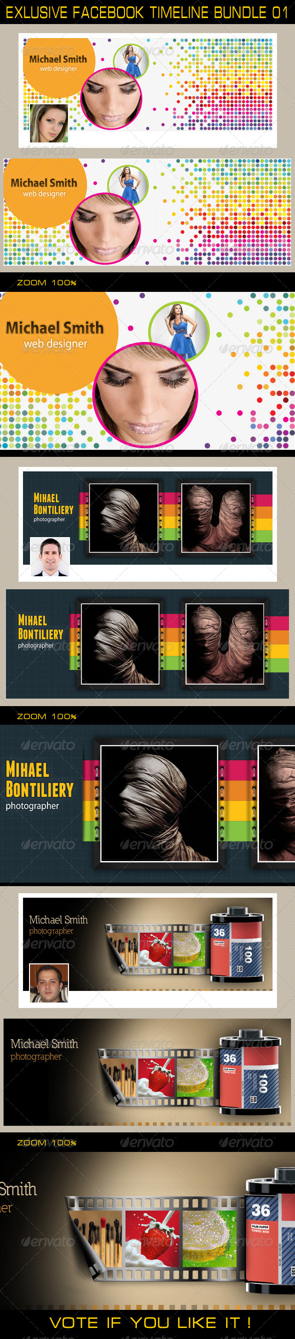 GraphicRiver Exlusive Facebook Timeline Bundle 01 5129011 GraphicRiver Exlusive Facebook Timeline Bundle 01 5129011