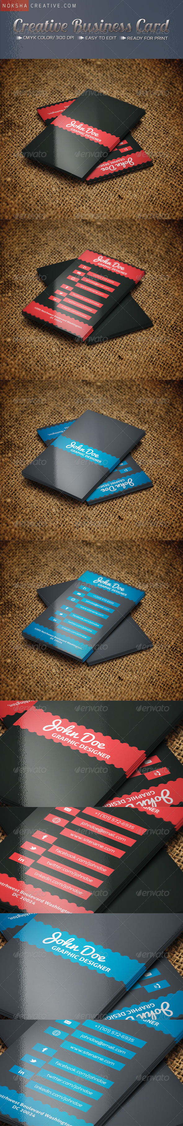 Creative Business Card - Creative Business Cards