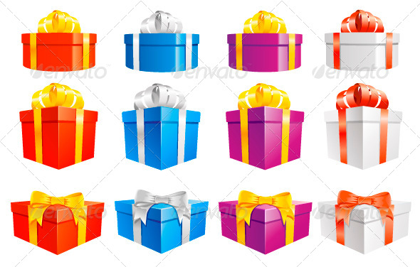 GraphicRiver Gift Boxes 5139472 GraphicRiver Gift Boxes 5139472