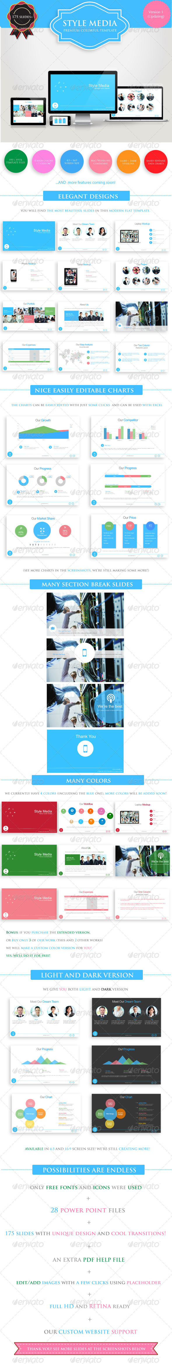 GraphicRiver Style Media Premium PowerPoint Template 5142036 GraphicRiver Style Media Premium PowerPoint Template 5142036