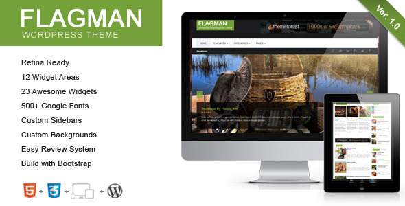 ThemeForest Flagman Retina Responsive News WordPress Theme 5150018 ThemeForest Flagman Retina Responsive News WordPress Theme 5150018