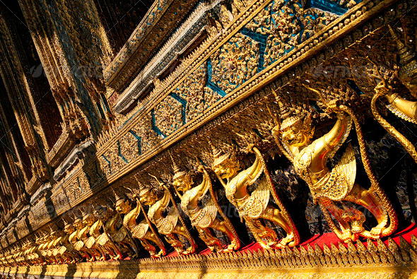 temple thailand buddhist bangkok architecture art