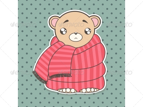 GraphicRiver Cartoon Bear 5155919 GraphicRiver Cartoon Bear 5155919