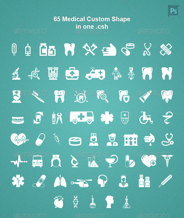 GraphicRiver 65 Medical Custom Shape 5158914 GraphicRiver 65 Medical Custom Shape 5158914