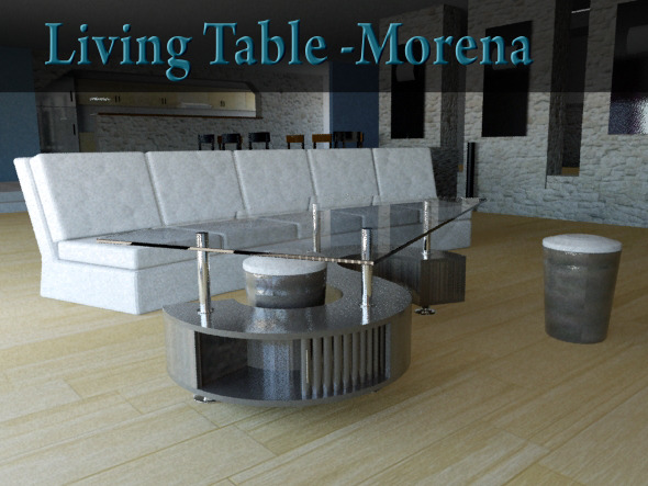 3DOcean Living Table Morena 5160970 3DOcean Living Table Morena 5160970