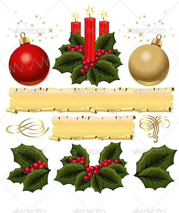 GraphicRiver Christmas Set 5161598 GraphicRiver Christmas Set 5161598
