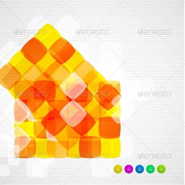 Abstract Squares Geometrical Modern Template - Backgrounds Decorative