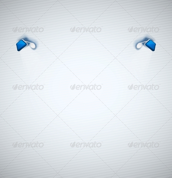 Empty White Wall Modern Template - Backgrounds Decorative