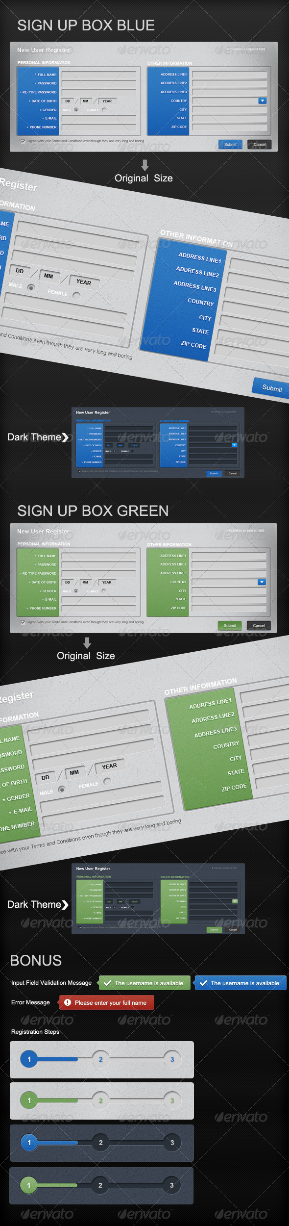 GraphicRiver Web Sign Up Form 531997 GraphicRiver Web Sign Up Form 531997