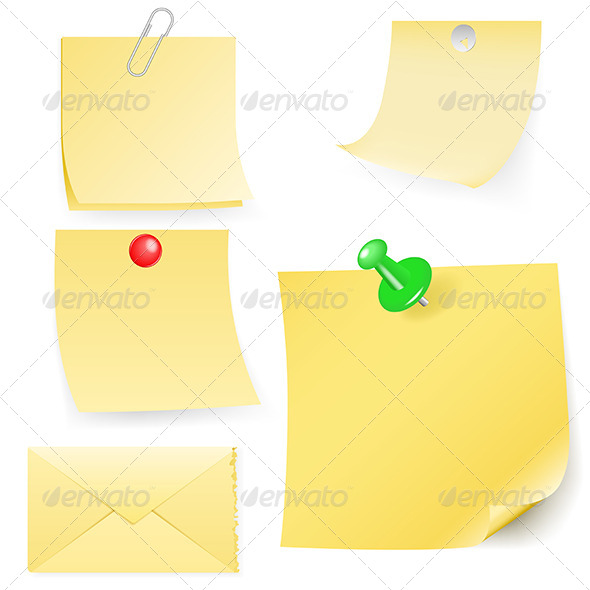 GraphicRiver Disrupt Envelope and Post-It Collection 5163197 GraphicRiver Disrupt Envelope and Post-It Collection 5163197