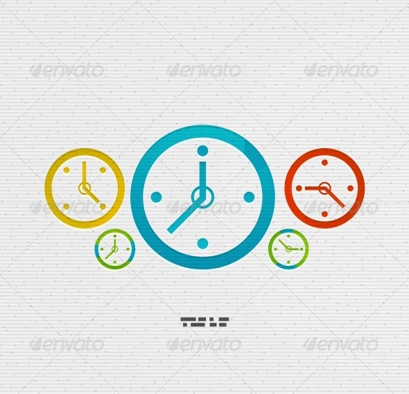 GraphicRiver Modern Paper Design Time Concept 5175105 GraphicRiver Modern Paper Design Time Concept 5175105