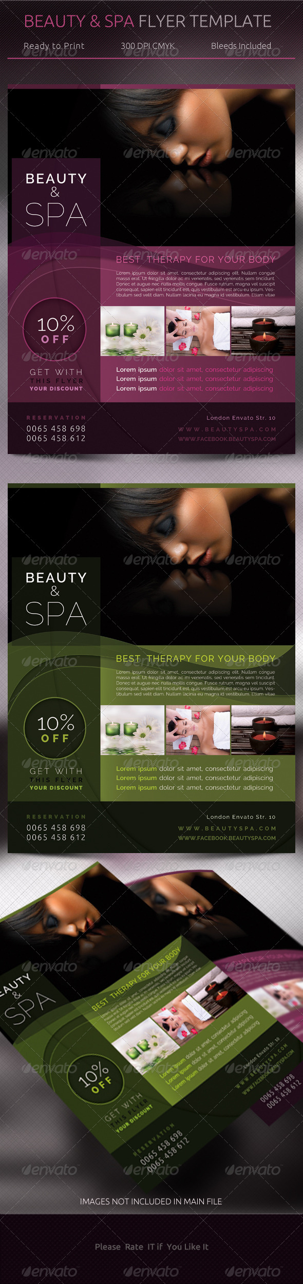GraphicRiver Beauty & Spa Flyer Template 5178854 GraphicRiver Beauty & Spa Flyer Template 5178854