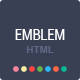 Emblem - Responsive One Page HTML Template - ThemeForest Item for Sale