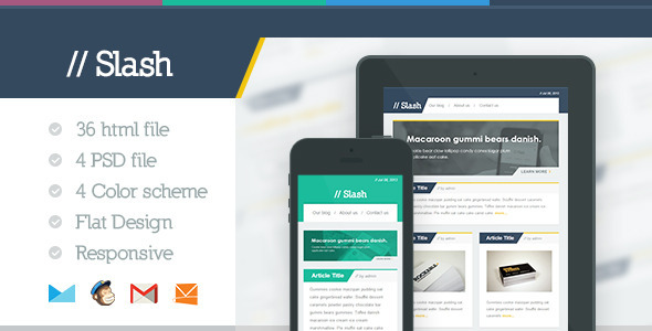 ThemeForest Slash Responsive E-mail Template 5179603 ThemeForest Slash Responsive E-mail Template 5179603