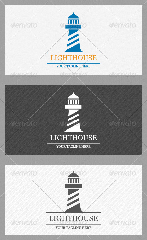 GraphicRiver Lighthouse Logo 5175611 GraphicRiver Lighthouse Logo 5175611