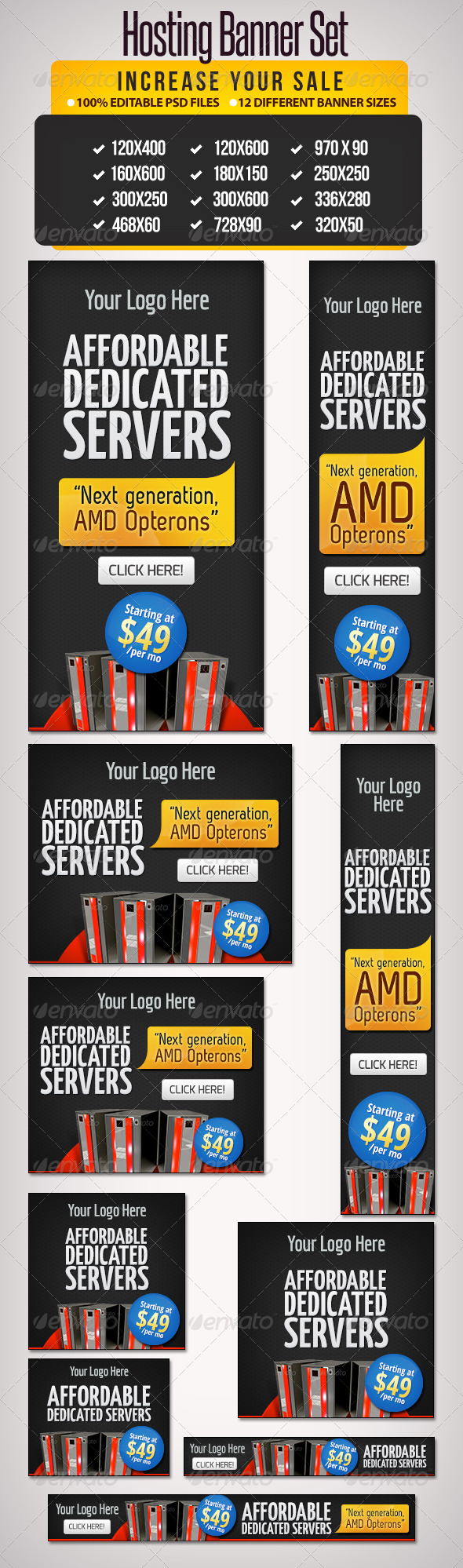 GraphicRiver Hosting Banner Set 12 Google Standard Sizes 5176801 GraphicRiver Hosting Banner Set 12 Google Standard Sizes 5176801