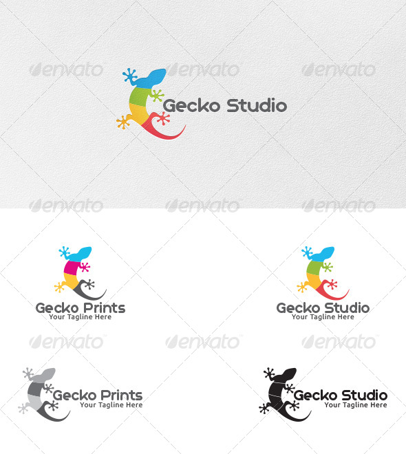 GraphicRiver Gecko Logo Template 5191254 GraphicRiver Gecko Logo Template 5191254