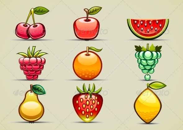 GraphicRiver Fruits Set 5194659 GraphicRiver Fruits Set 5194659