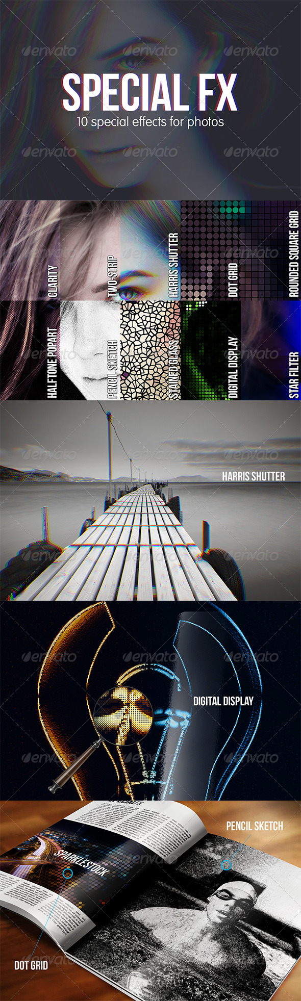 10 Special FX for Photos - Photo Effects Actions