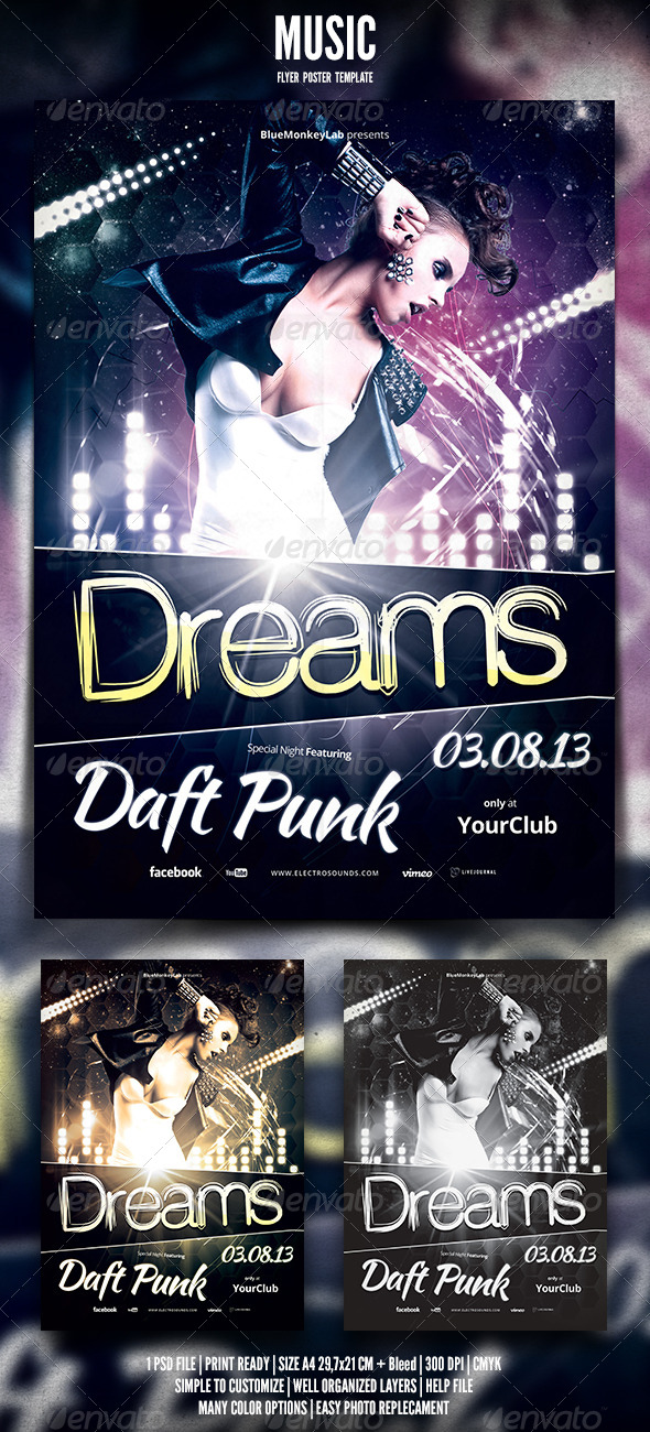 GraphicRiver Music Flyer Poster 7 5200750 GraphicRiver Music Flyer Poster 7 5200750