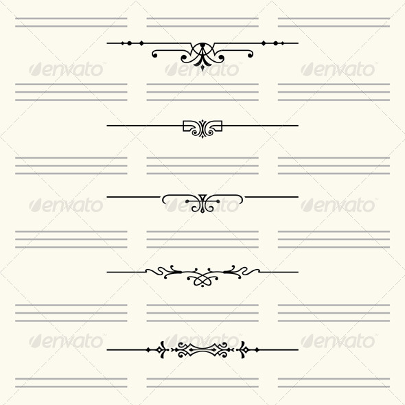GraphicRiver Dividers for Website and Other Design 5206730 GraphicRiver Dividers for Website and Other Design 5206730