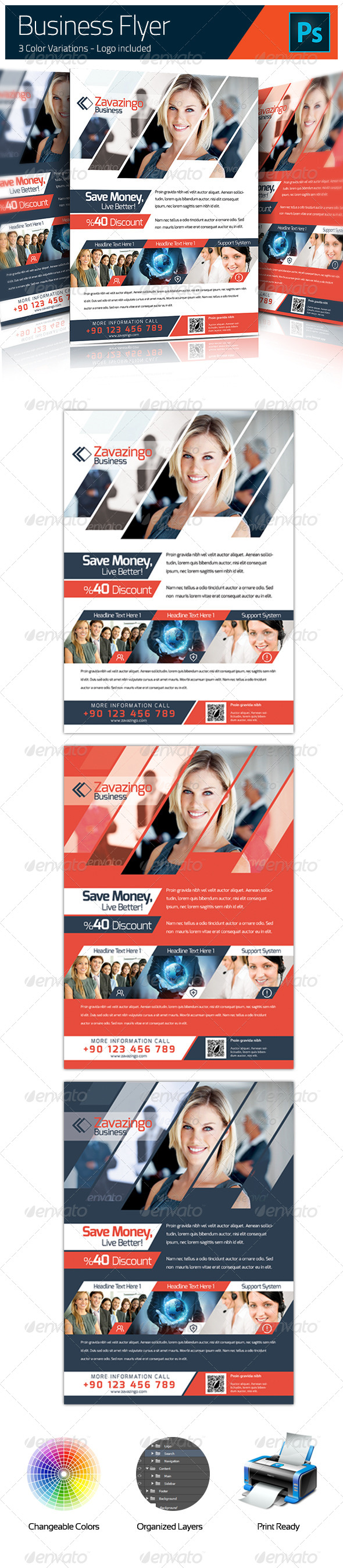 GraphicRiver Corporate Flyer 5207867 GraphicRiver Corporate Flyer 5207867