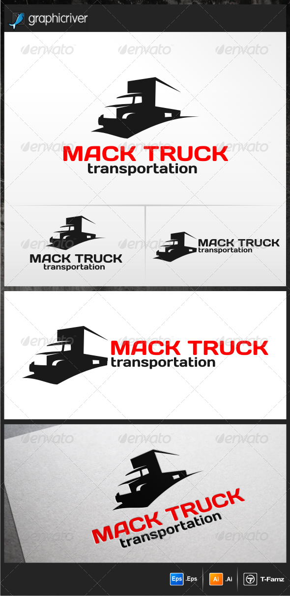 GraphicRiver Mack Truck Logo Templates 5211206 GraphicRiver Mack Truck Logo Templates 5211206