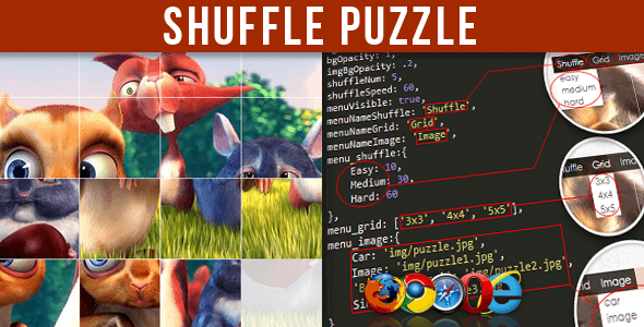 Shuffle Puzzle - CodeCanyon Item for Sale