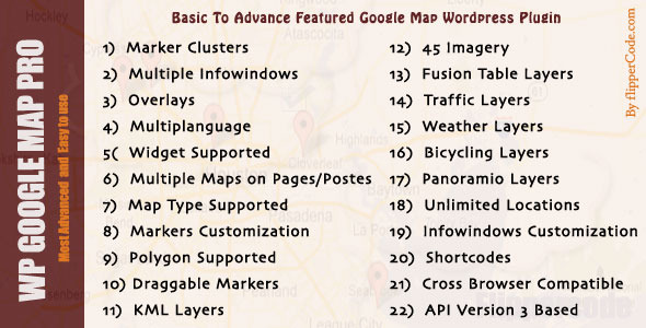 CodeCanyon WP Google MAP Pro 5211638 CodeCanyon WP Google MAP Pro 5211638