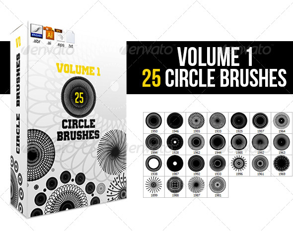 GraphicRiver 25 Circle Brushes 5211736 GraphicRiver 25 Circle Brushes 5211736