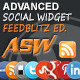 Advanced Social Widget Feedblitz Edition - CodeCanyon Item for Sale