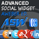 Advanced Social Widget Aweber Edition - CodeCanyon Item for Sale