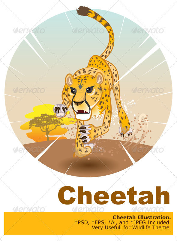 GraphicRiver Cheetah King of Speed 5212212 GraphicRiver Cheetah King of Speed 5212212