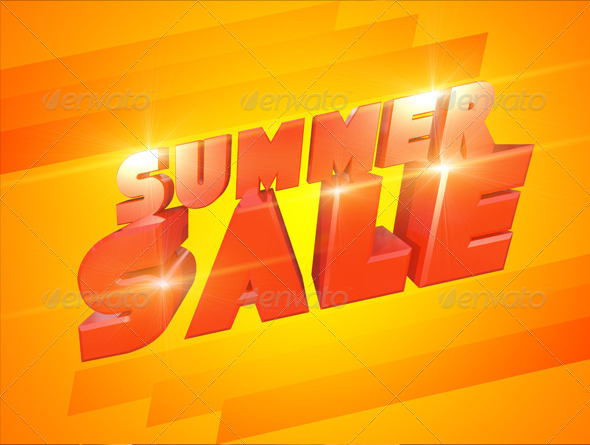 GraphicRiver 3D Text Summer Sale 5212868 GraphicRiver 3D Text Summer Sale 5212868