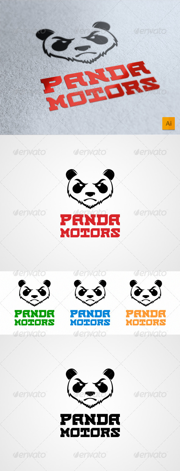 GraphicRiver Panda Motors 5213455 GraphicRiver Panda Motors 5213455