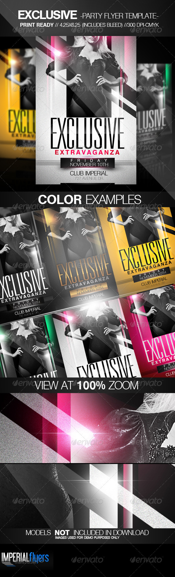 GraphicRiver Exclusive Party Flyer 535264 GraphicRiver Exclusive Party Flyer 535264