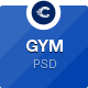 GYM - Sport Fitness Club PSD Template - ThemeForest Item for Sale