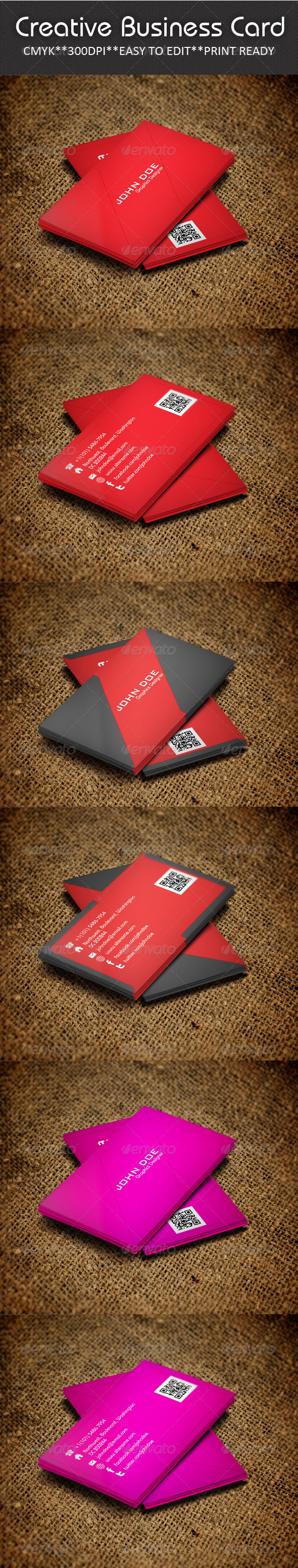 GraphicRiver Creative Business Card 5217752 GraphicRiver Creative Business Card 5217752