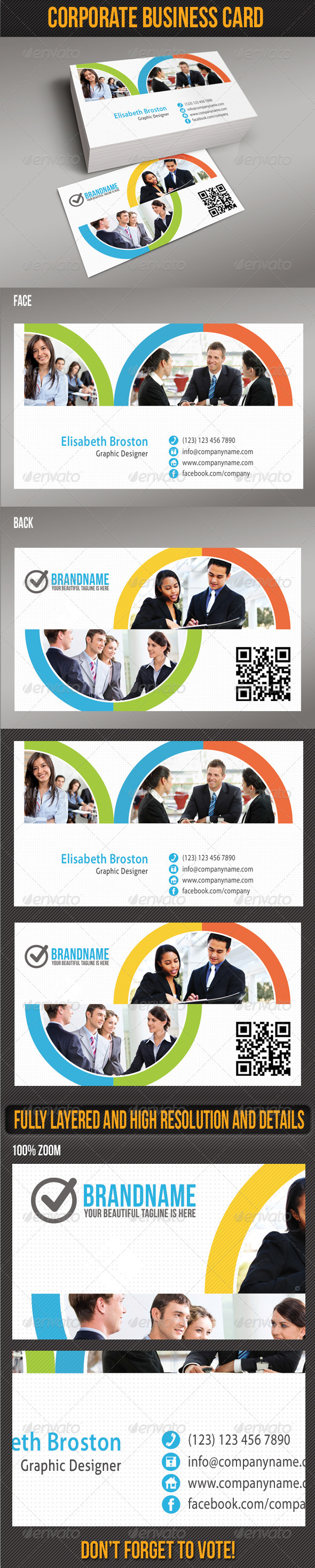 GraphicRiver Corporate Business Card 5220590 GraphicRiver Corporate Business Card 5220590